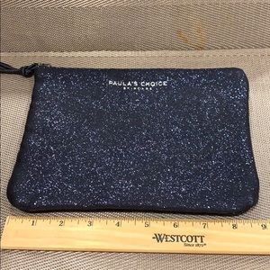 Paula’s choice sparkly cosmetic bags. NEW